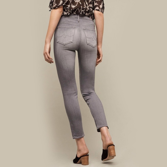 AG Adriano Goldschmied Stevie Ankle Slim Straight Leg Jeans - Picture 3 of 9